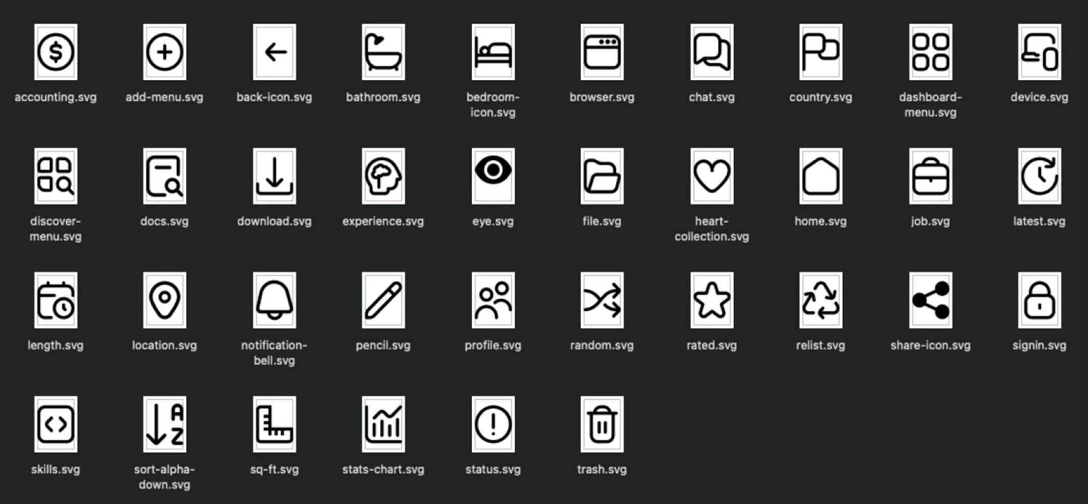 Starter Icon Pack